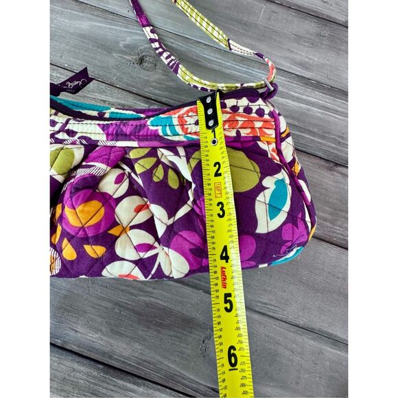 Vera‎ Bradley Plum Print Mini Crossbody Bag - Picture 11 of 12